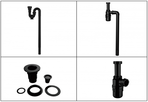 实验室水盆连接件