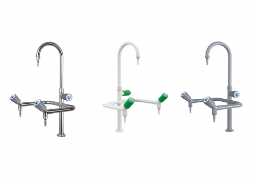 实验室水龙头三联